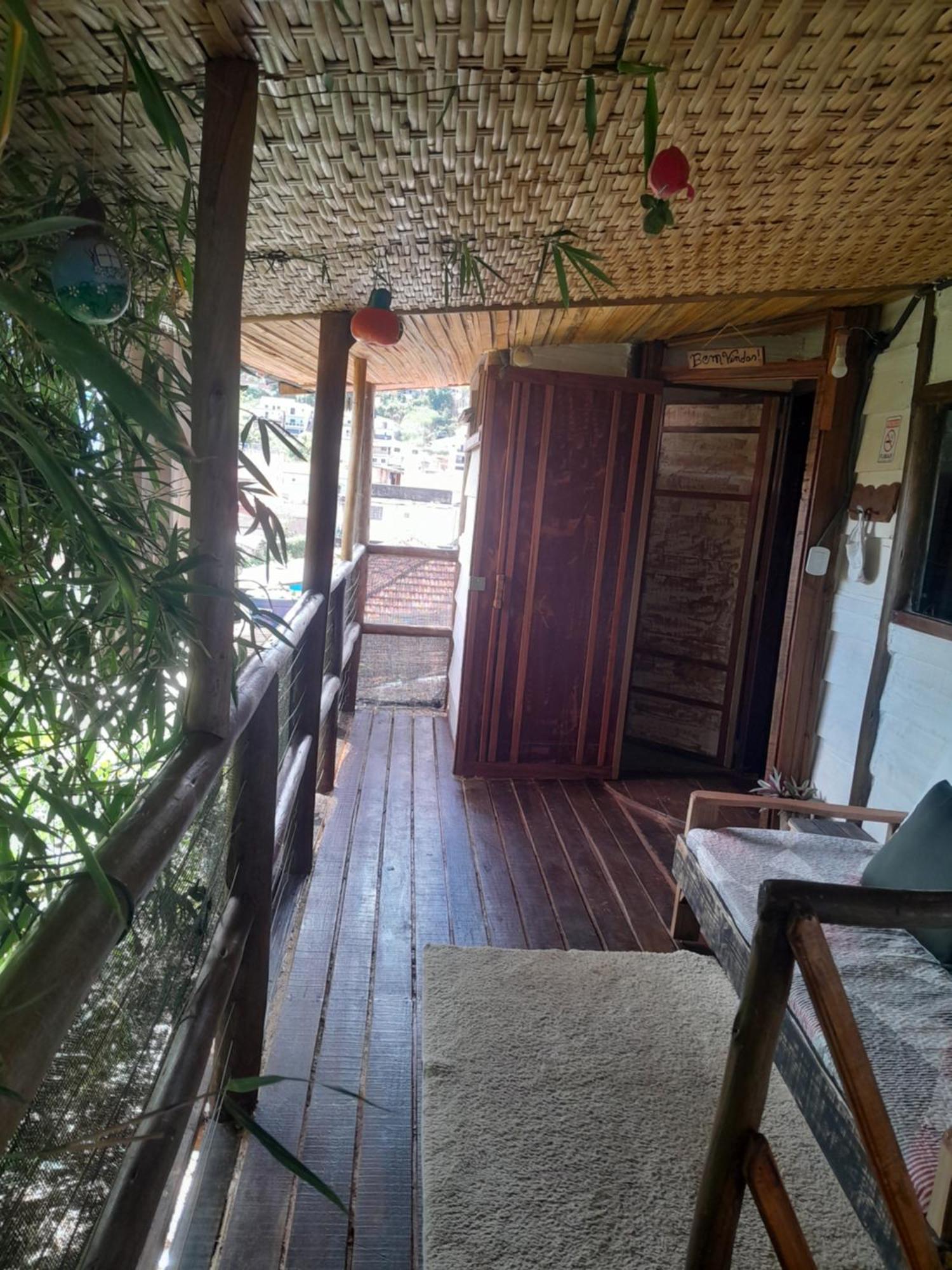 Chale Bambu3 Apartment Cunha Exterior photo